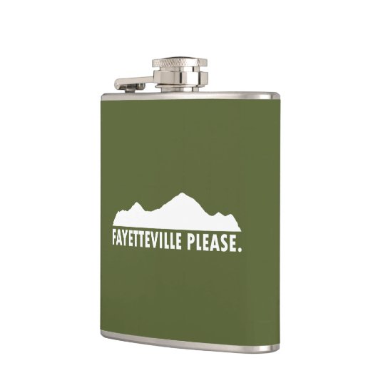 Fayetteville Arkansas Bitte Flachmann (Links)