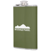 Fayetteville Arkansas Bitte Flachmann (Links)