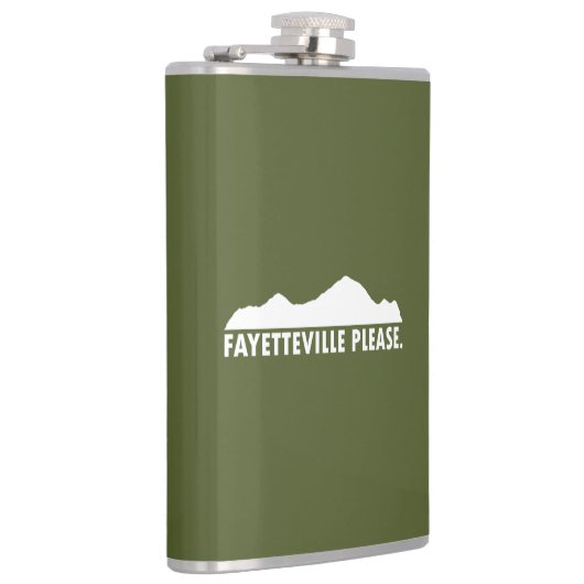 Fayetteville Arkansas Bitte Flachmann (Rechts)