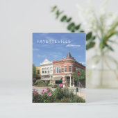 Fayetteville, Arkansas, Foto Postkarte (Stehend Vorderseite)
