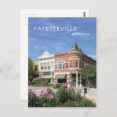 Fayetteville, Arkansas, Foto Postkarte (Vorne/Hinten)