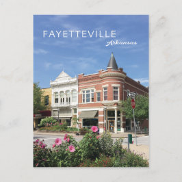 Fayetteville, Arkansas, Foto Postkarte