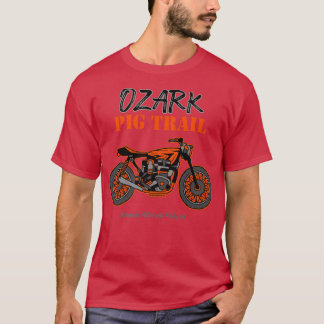 Fayetteville Arkansas Ozark Pig Wanderweg Moto T-Shirt