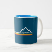 Fayetteville Arkansas Zweifarbige Tasse (VorderseiteRechts)