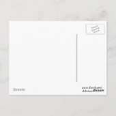 Fayetteville-Felsen! (Blau) Postkarte (Rückseite)