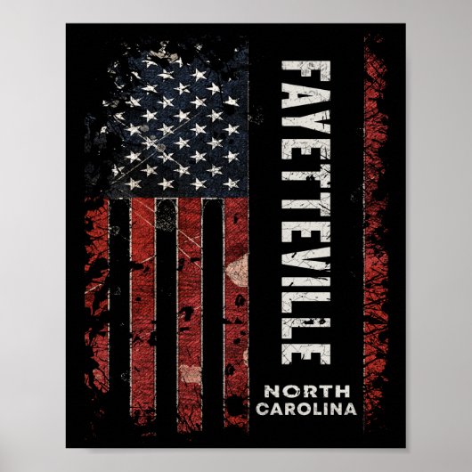 Fayetteville North Carolina Poster (Vorne)