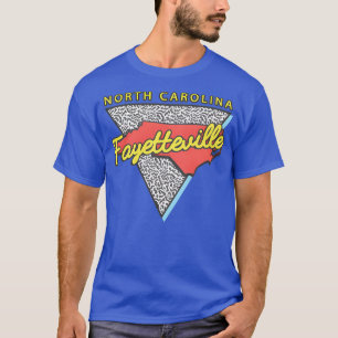 Fayetteville North olina Triangle Nc Stadt 8 T-Shirt