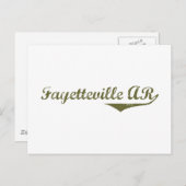 Fayetteville-Revolution in Shirts Postkarte (Vorne/Hinten)