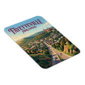 Fayetteville USA Magnet (Rechte Seite)