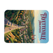 Fayetteville USA Magnet (Horizontal)