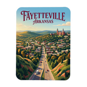 Fayetteville USA Magnet