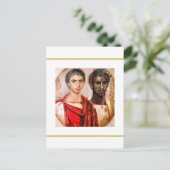Fayum Lovers Roman Period Ägypten Version 2 Postkarte (Stehend Vorderseite)