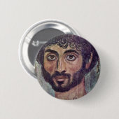 Fayum Mama-Porträt von durch Römisch-Ägyptischer Button (Vorne & Hinten)
