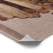 Fayumporträt Ammonus aus Antinoe Poster (Ecke)