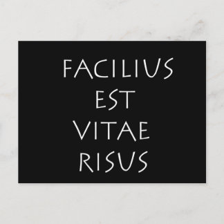 Fazilitäten est vitae risus postkarte