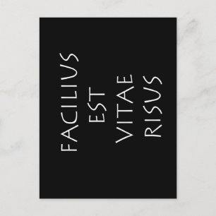 Fazilitäten est vitae risus postkarte