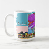 FB-500 | Absurd Visual Humor Classic Kaffeetasse (Links)