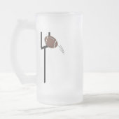 FB-Tasse Mattglas Bierglas (Links)