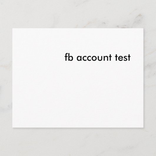 Fb-Test Postkarte (Vorderseite)