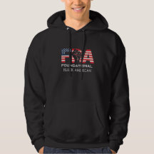 FBA Foundational Black American mit erhobener Faus