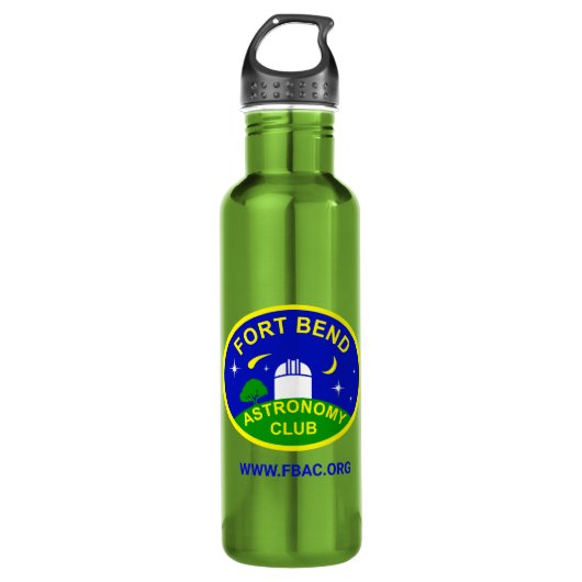 FBAC Wasserflasche - 24oz Grün Edelstahlflasche (Vorderseite)