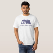 FBC weißes T-Shirt mit lila Logo (Vorne ganz)