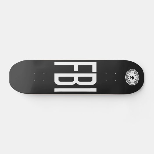 FBI - Abt. der Skate Skateboard (Horizontal)