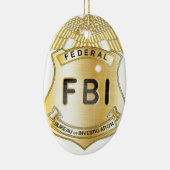 Fbi-Abzeichen Keramikornament (Rechts)