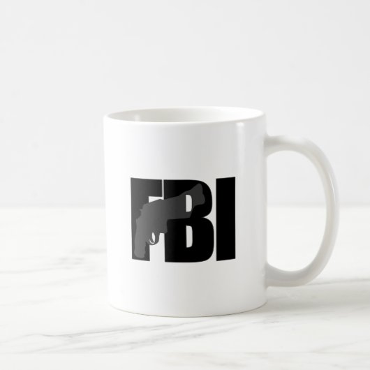 Fbi-Agent-bundesstaatliches Büro der Untersuchung Kaffeetasse (Rechts)