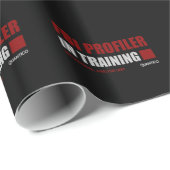 Fbi-Auswerteprogramm im Training Geschenkpapier (Rolleneckpunkt)