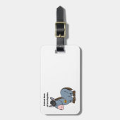 FBI Bundesstaatliches Burro der Untersuchung Donke Gepäckanhänger (Vorderseite vertikal)