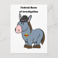 FBI Bundesstaatliches Burro der Untersuchung Donke