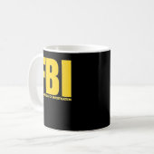 FBI, Bundesstaatliches Untersuchungsbüro Classic S Kaffeetasse (Vorderseite Links)