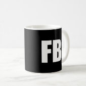 Fbi Bundesstaatliches Untersuchungsbüro Kaffeetasse (VorderseiteRechts)