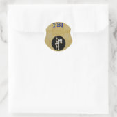 FBI-Chefärztin Runder Aufkleber (Tasche)