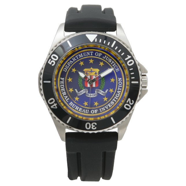 FBI CHRONOGRAPH Uhr (Vorderseite)