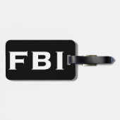 FBI COOL GEPÄCKANHÄNGER (Rückseite horizontal)