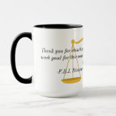 FBI Direktor James Comey Testimony Mug Tasse (Links)