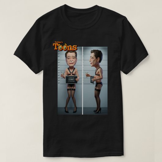 FBI-DIREKTOR JIM COMEY T-Shirt (Design vorne)