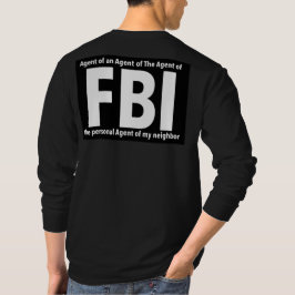 FBI-Druckneuheit: Spaß-Design T-Shirt