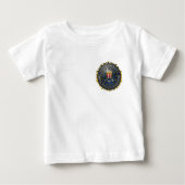 FBI-Emblem Baby T-shirt (Vorderseite)