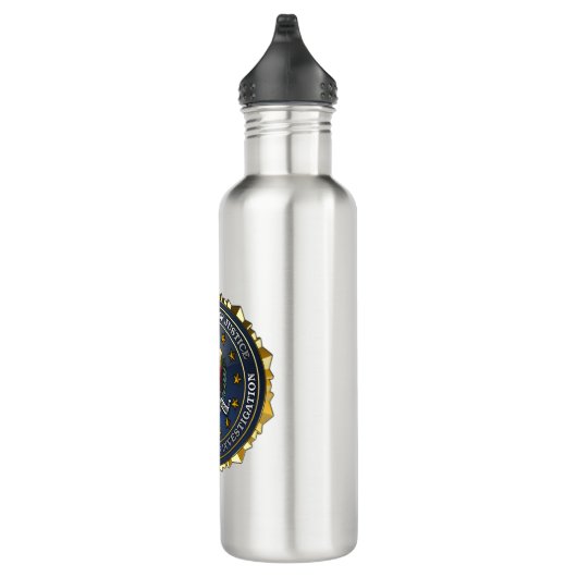 FBI-Emblem Edelstahlflasche (Rechts)