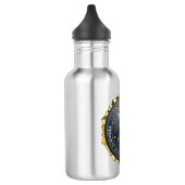 FBI-Emblem Edelstahlflasche (Links)