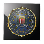FBI-Emblem Fliese (Vorderseite)