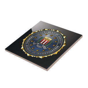 FBI-Emblem Fliese
