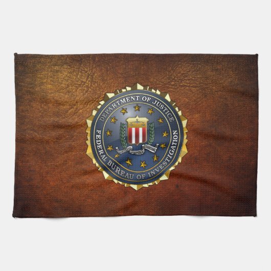 FBI-Emblem Handtuch (Horizontal)