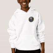 FBI-Emblem Hoodie (Vorderseite)