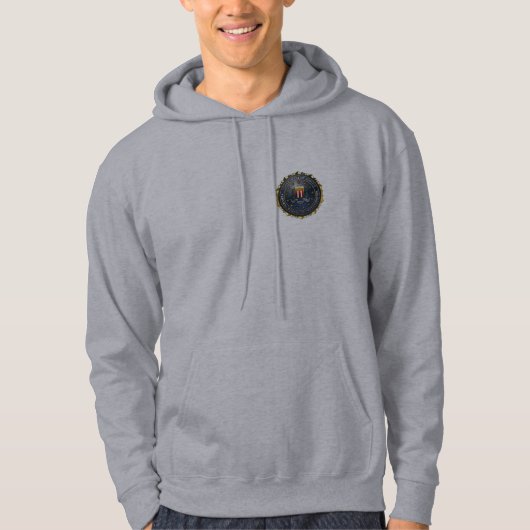 FBI-Emblem Hoodie (Vorderseite)