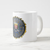 Fbi-Emblem Jumbo-Tasse (Vorderseite Rechts)