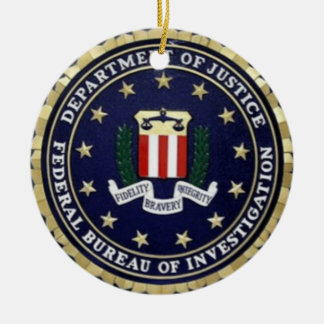 Fbi-Emblem Keramikornament